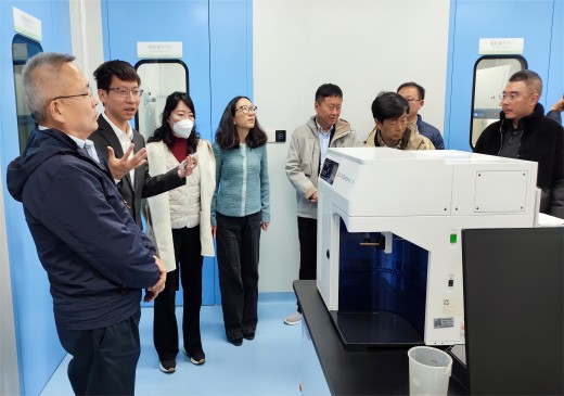 广东恒健投资控股有限公司相关领导莅临莱芒生物参观调研